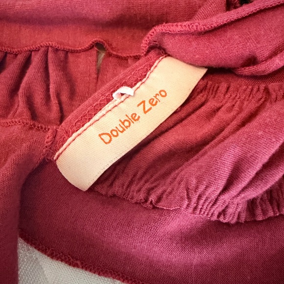 Pink Halter Top with Ruffle Detail - Picture 3 of 7